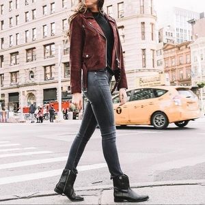 NWT Frye Melissa Button Short Leather Boots Black